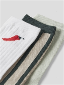 NAME IT 3-Pak Strømper Hactor Cloud Dancer